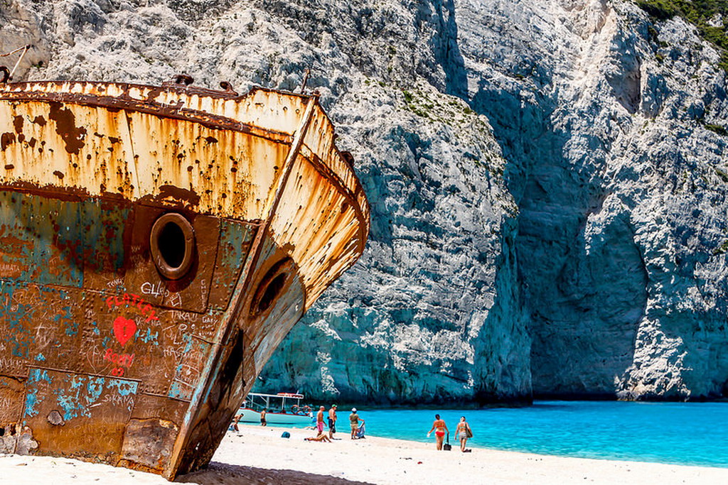  Shipwreck plaža Zakintos 